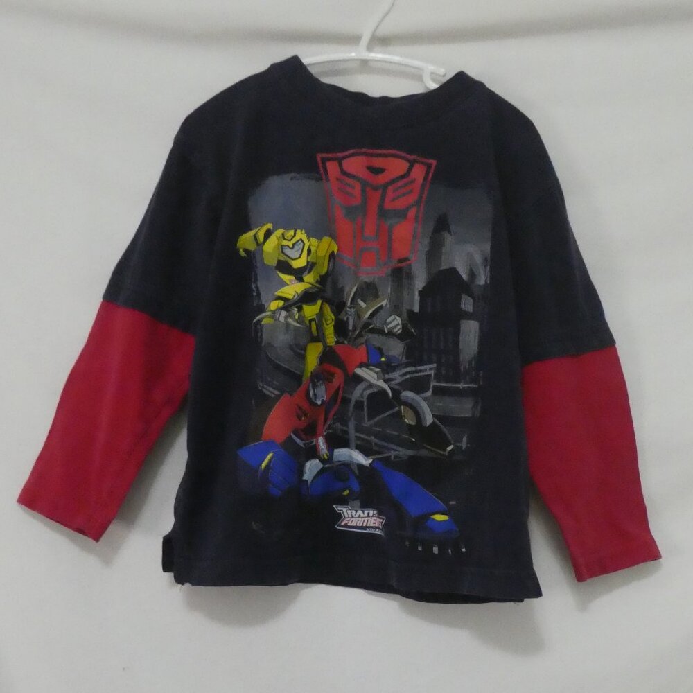 Transformers Animated | P2P 15 inches measured | Kids Transformers Shirt